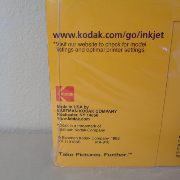 KODAK Inkjet Photo Paper New and Sealed 15 Sheets 30 Prints 8.5 x 11 Inches - Picture 6 of 8